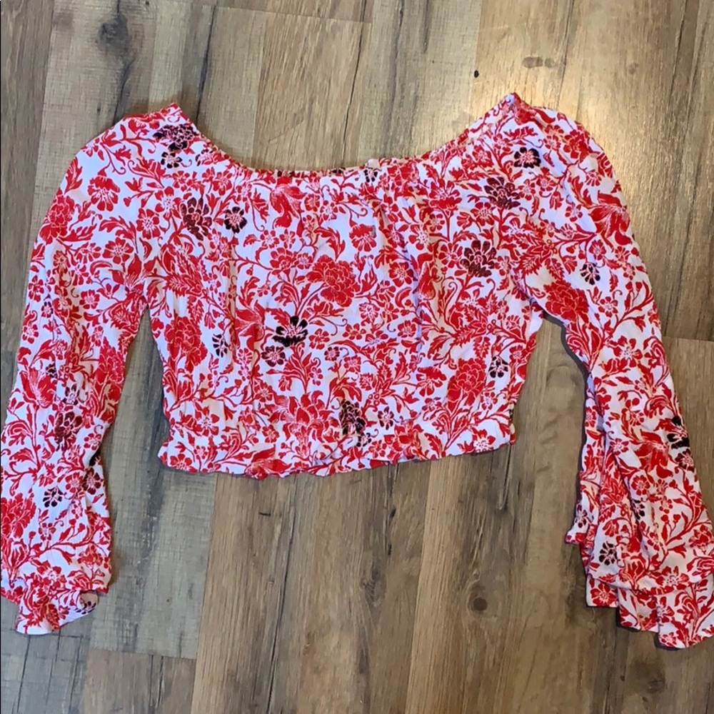 Honey Belle Cropped Long Sleeve